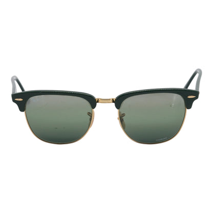Green Clubmaster Browline Sunglasses