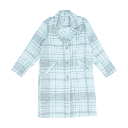 Gray Plaid Coat