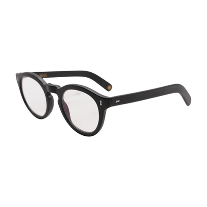 Black Bidborough Round Prescription Eyewear