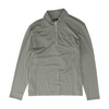 Gray Solid 1/4 Zip Pullover