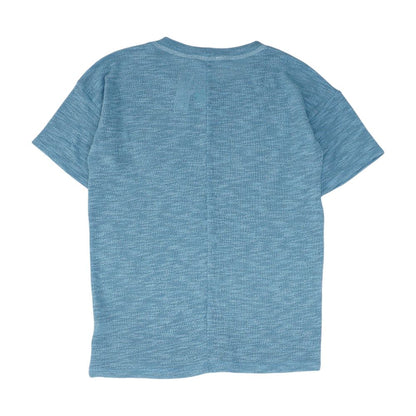 Blue Knit Top