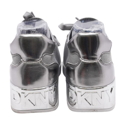 Mallory Silver Low Top Athletic Shoes