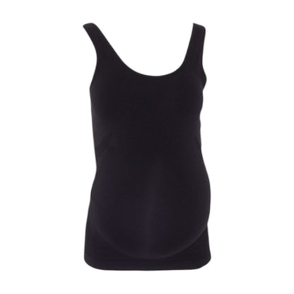 Black Maternity Tank T-Shirt
