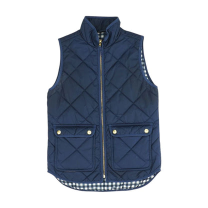 Navy Puffer Vest