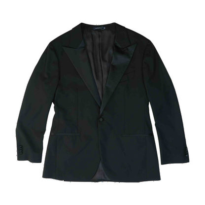 Black Solid Sport Coat