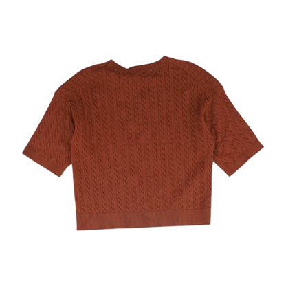 Rust Pullover Sweater