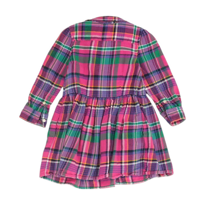 Pink Plaid Dress