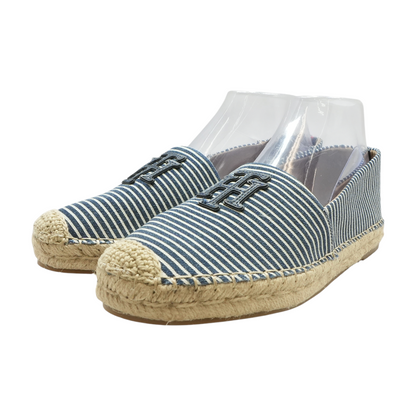 Navy Slip-On Flats