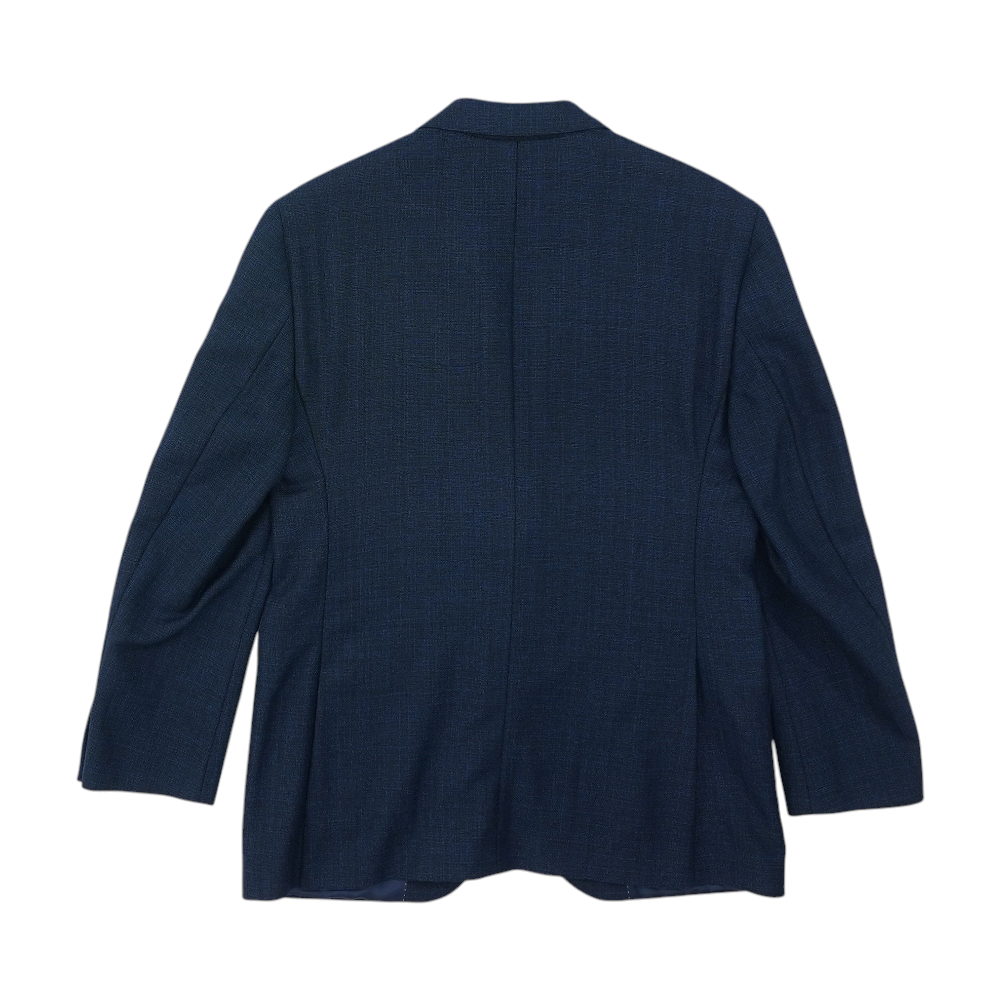 Blue Solid Sport Coat