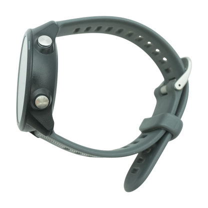 42mm Forerunner 245 Black Smartwatch Gray Band M/L