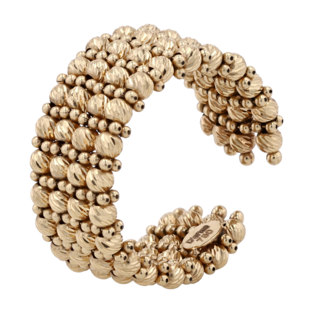 18K Yellow Gold Fashion Ring
