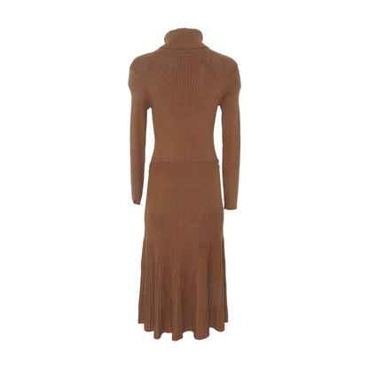 Brown Midi Dress