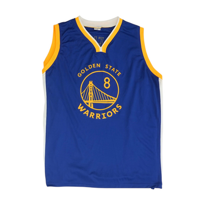Men's Blue Golden State Warriors Sleeveless Jersey