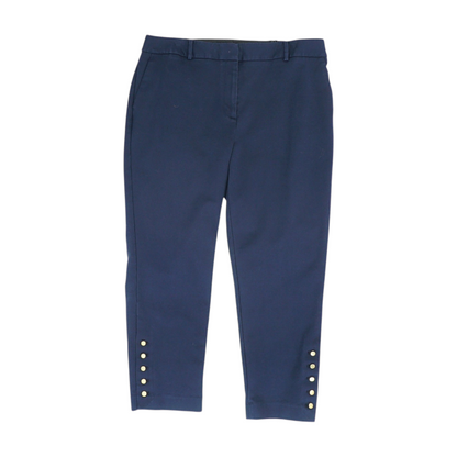 Navy Petite Regular Pants
