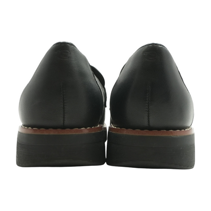 Black Slip-On Flats