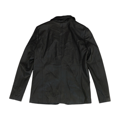 Black Solid Blazer
