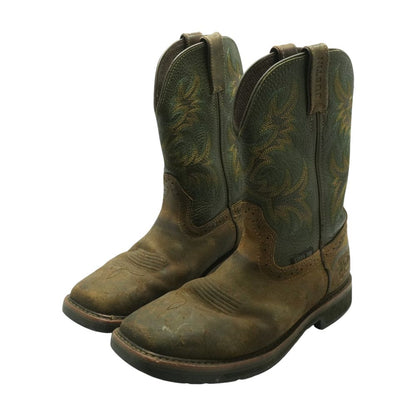 Brown Leather Work/hiking Boots