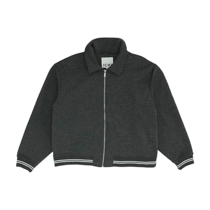 Gray Solid Active Jacket