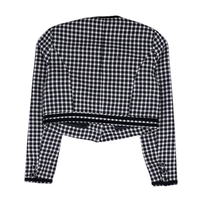 Black Check Blazer