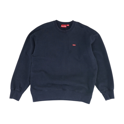 Navy Solid Sweatshirt Pullover