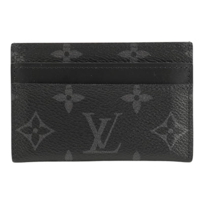 Double Card Holder in Monogram Eclipse Canvas
