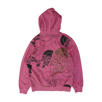 Pink Solid Hoodie Pullover