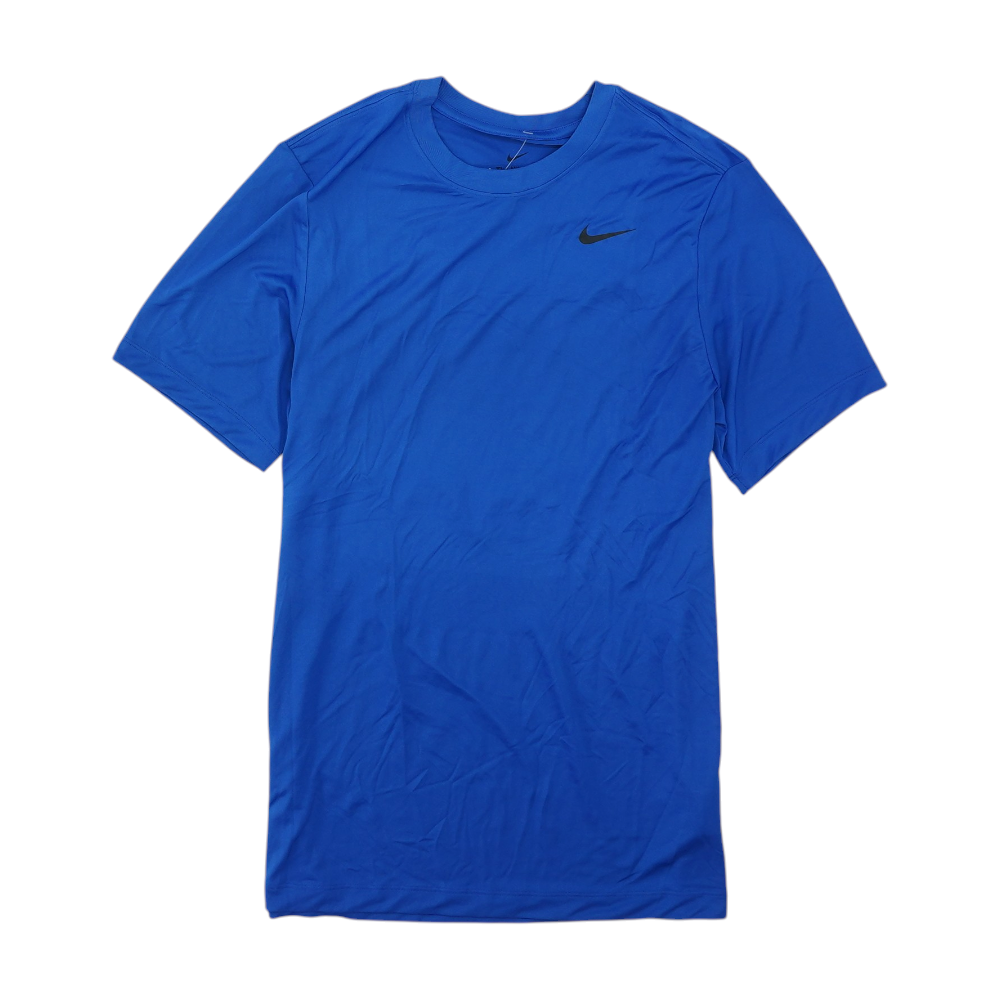 Blue Solid Active T-Shirt