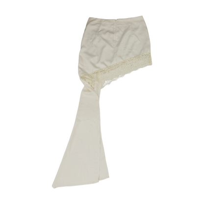 Beige Mini Skirt