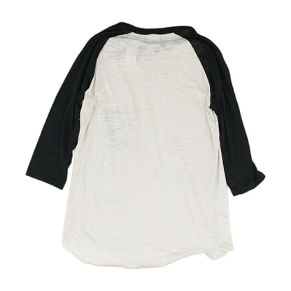Ivory Solid Raglan T-Shirt