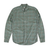 Green Tall Plaid Long Sleeve Button Down
