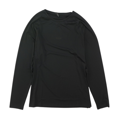 Black Solid Active T-Shirt