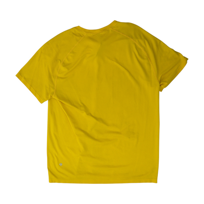 Yellow Solid Active T-Shirt