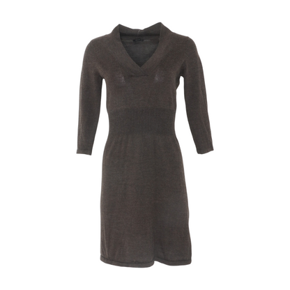 Brown Midi Dress
