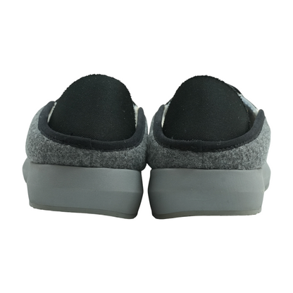 Gray Slip-On Flats