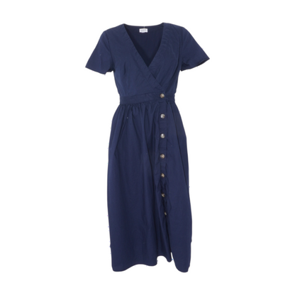 Navy Midi Dress