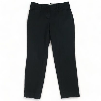 Black Solid Chino Pants