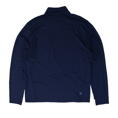 Navy Solid 1/4 Zip Pullover