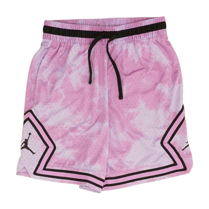 Purple Tie-Dye Active Shorts