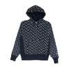 Champion Navy Print Hoodie Pullover – Image 1