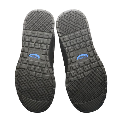 Steel Toe Grip Fangs Black High Top Athletic Shoes