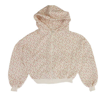 White Floral Jacket
