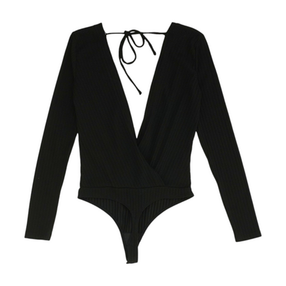 Black Bodysuit Blouse