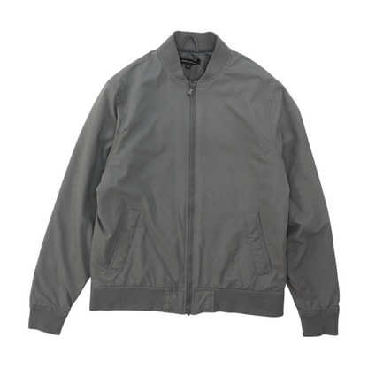 Gray Solid Jacket