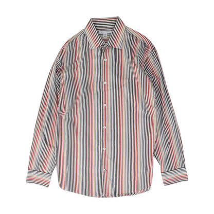 Multi Striped Long Sleeve Button Down