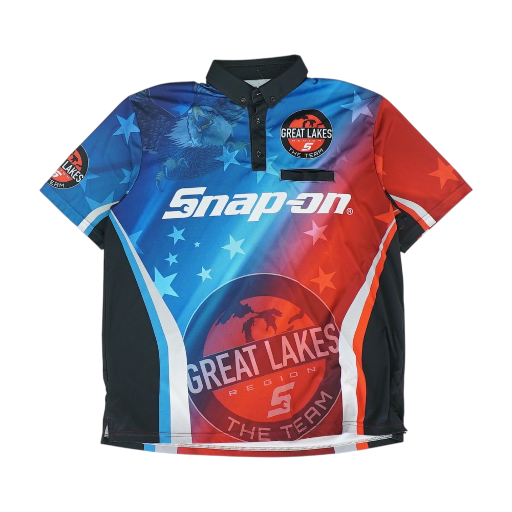 Multi Graphic Short Sleeve Polo