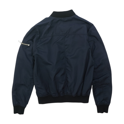 Navy Solid Jacket