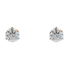 4 Ct 14K White Gold Lab Grown Diamond Martini Set Stud Earrings – Image 1