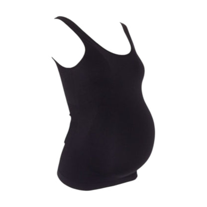 Black Maternity Tank T-Shirt