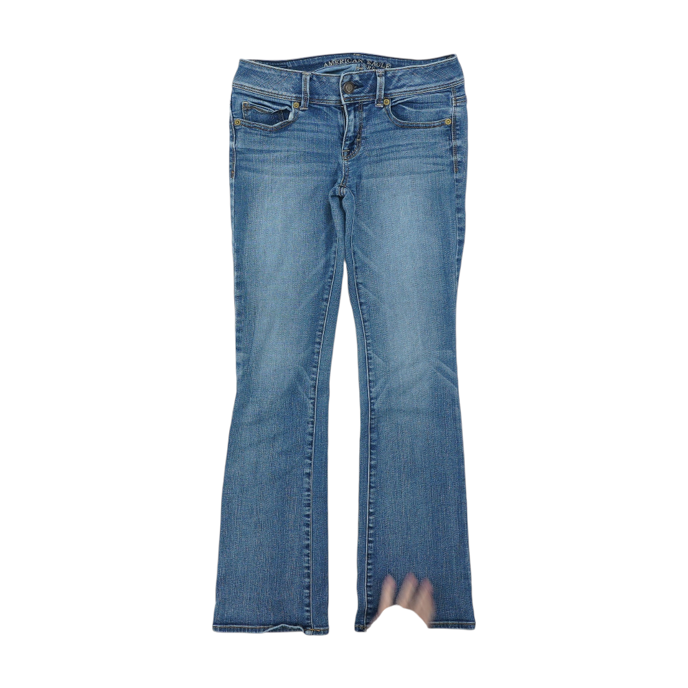 Blue Bootcut Jeans
