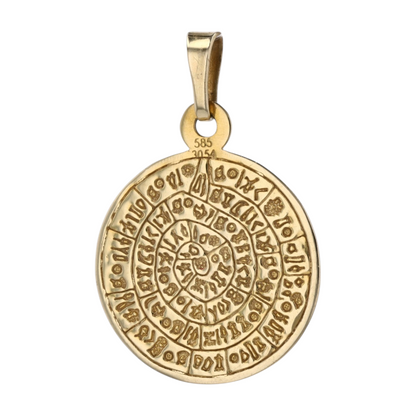 14K Yellow Gold Pendant